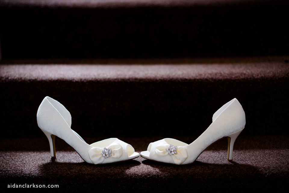 a photo of wedding shoes